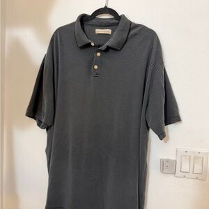 Premium Men's Gray Polo Shirt